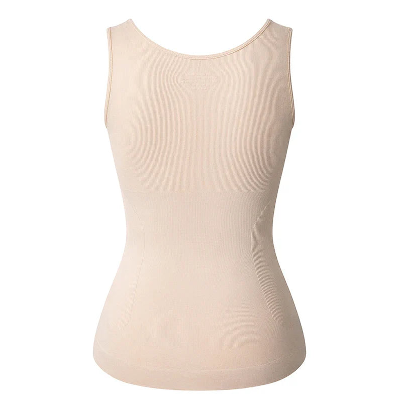 Tank Tops for Women with Built in Bra Shelf Bra Casual Wide Strap Basic Camisole Sleeveless Top Shaper with Removable Bra