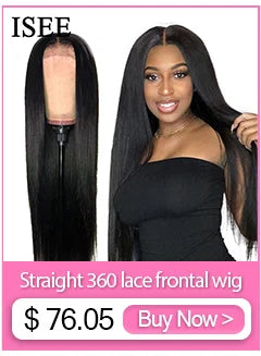 Straight U Part Wigs For Women Human Hair Malaysian Straight Human Hair Wigs 180% Density ISEE HAIR U Shape Wigs Without Glue