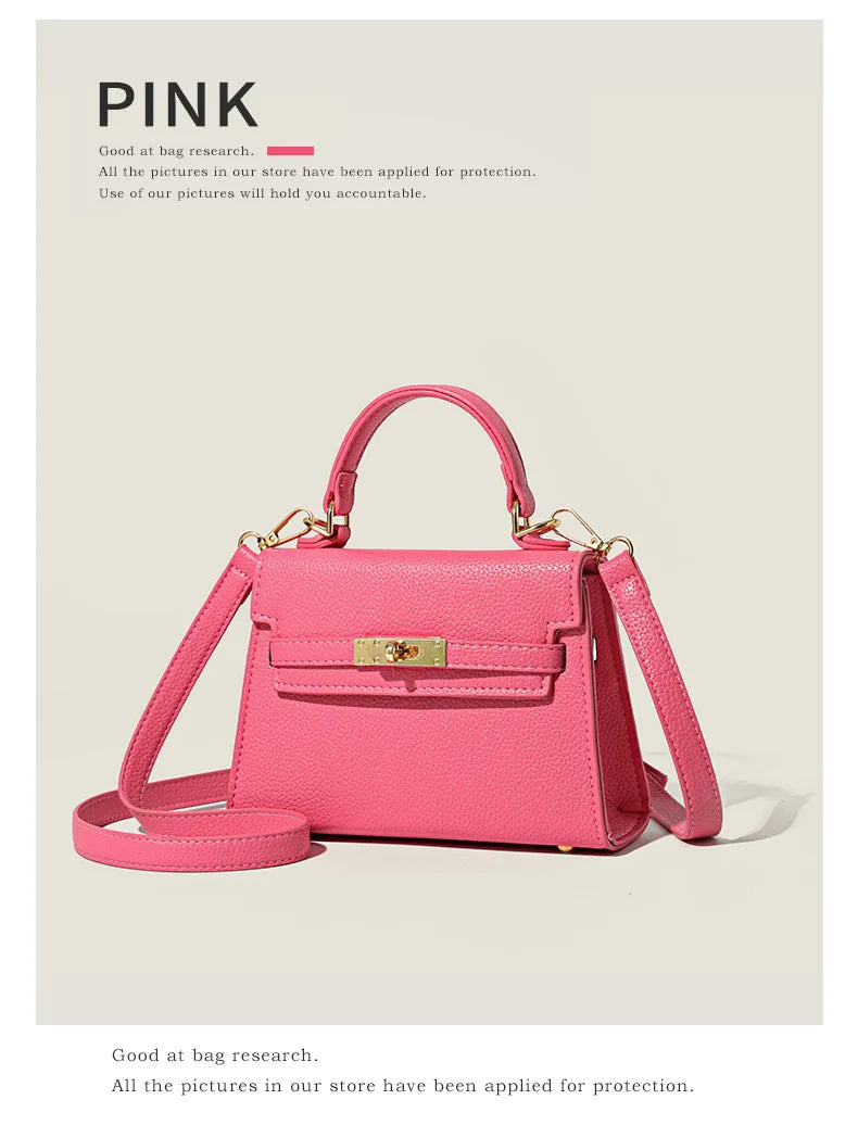 Bag for Women 2025 New Trendy Handheld Small Square Bag Retro Fashion Luxury Single Shoulder Crossbody Bag Commuter Bag