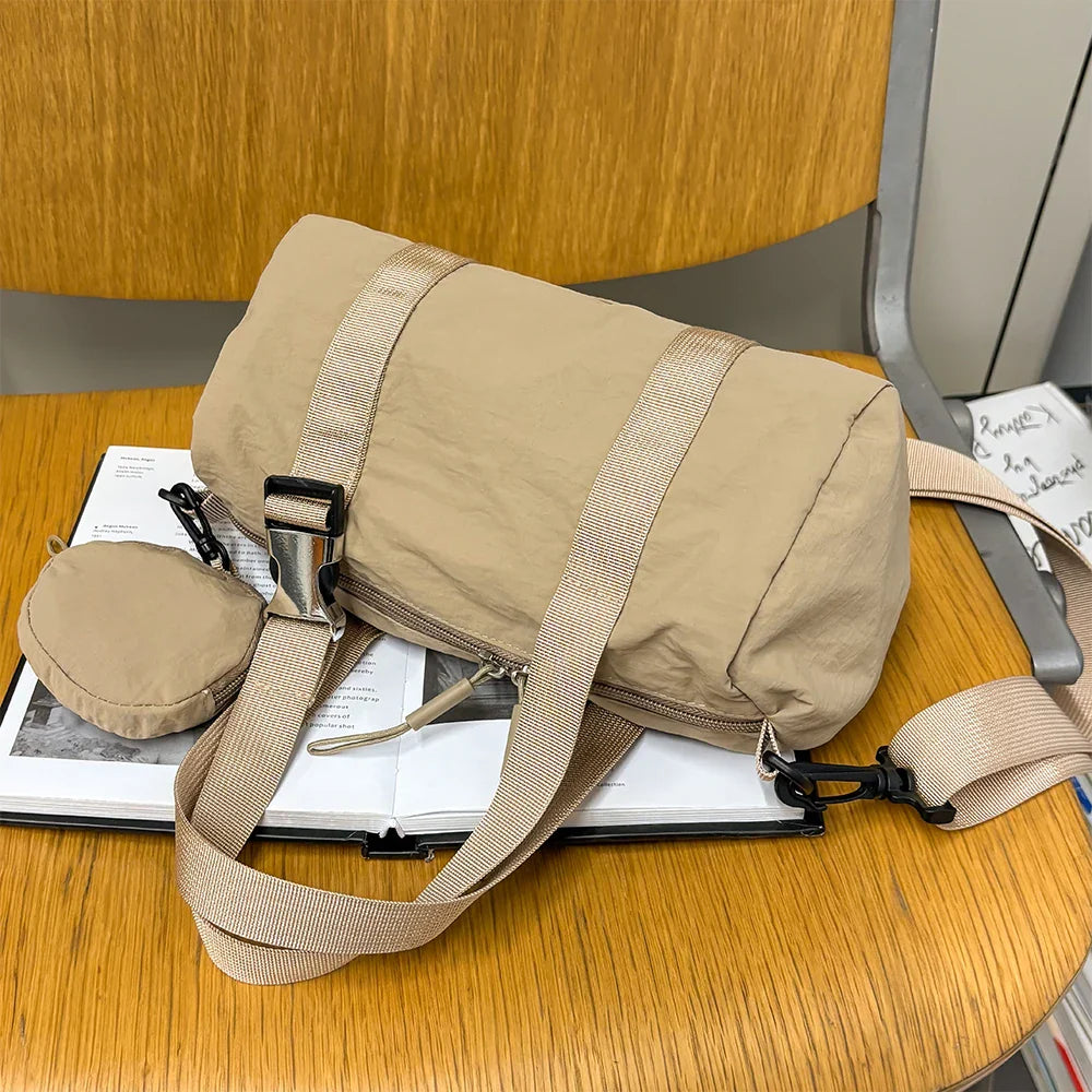 Bag for Women, Large Capacity 2025 New Versatile Casual Crossbody Bag, Simple Handheld Commuting Pillow Bag