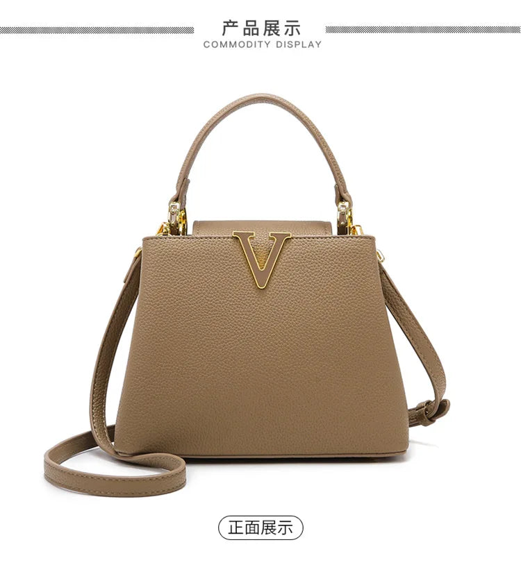 Handbag for women 2025 new fashion versatile bucket bag, high-end women's bag, commuting crossbody bag, women's bag