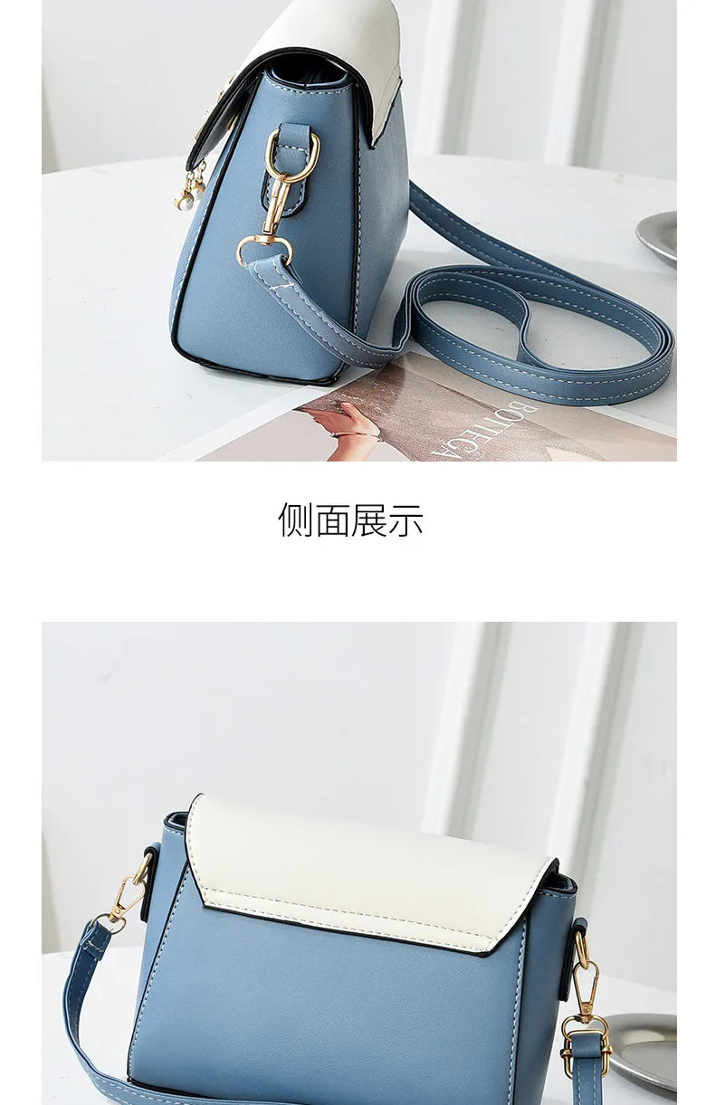 Bag Women 2025 Spring and Summer New One Shoulder Crossbody Small Square Bag Fresh and Sweet Versatile
