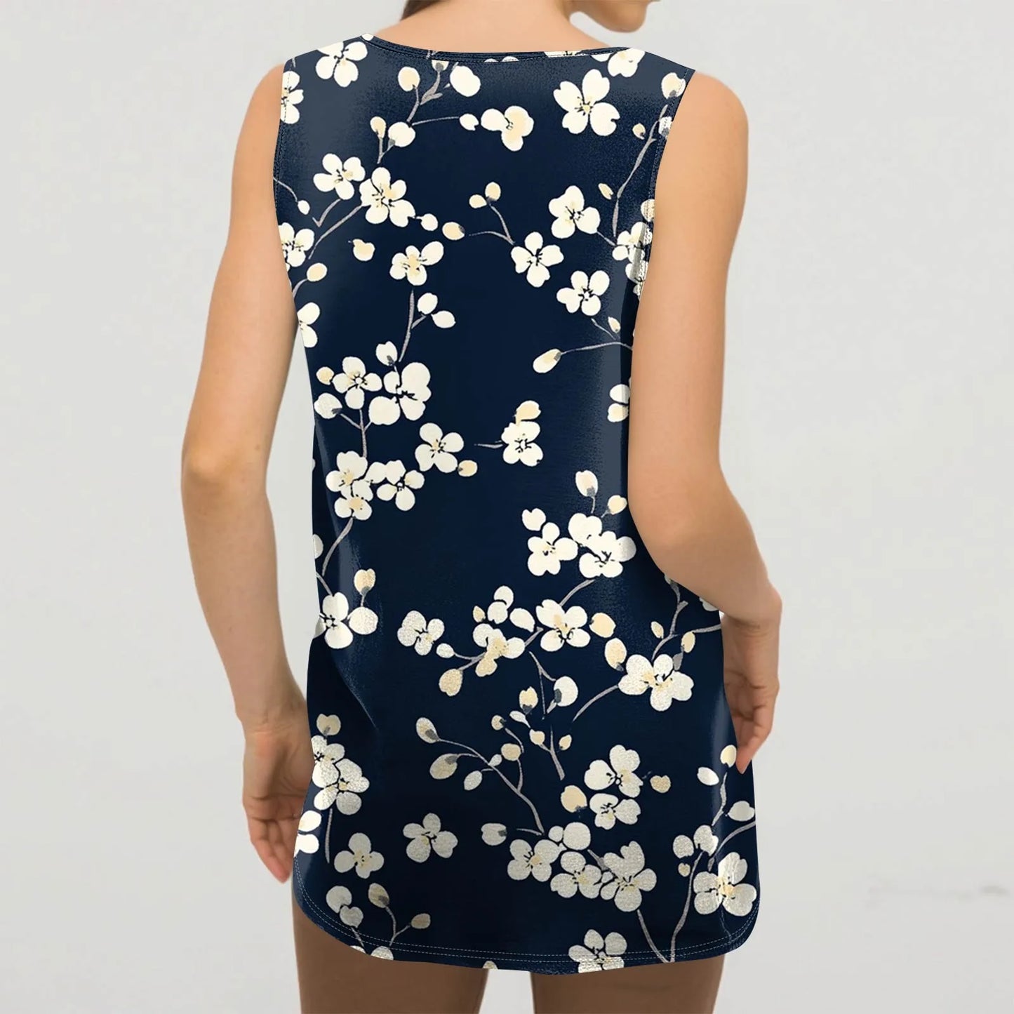 Tank Tops for Women 2025 Summer Sleeveless V Neck Blouses Plus Size Cotton Shirts Casual Vest Tops Beach Clothes Womens Pullover