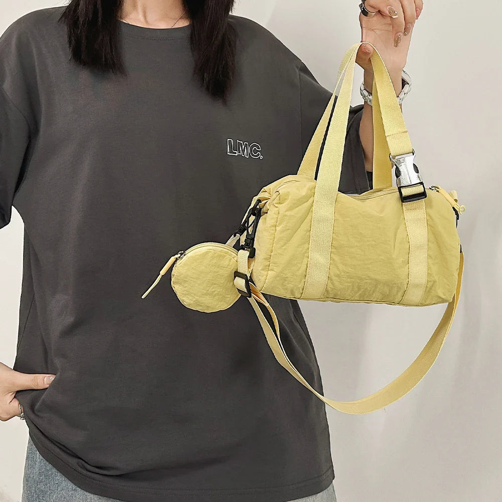 Bag for Women, Large Capacity 2025 New Versatile Casual Crossbody Bag, Simple Handheld Commuting Pillow Bag