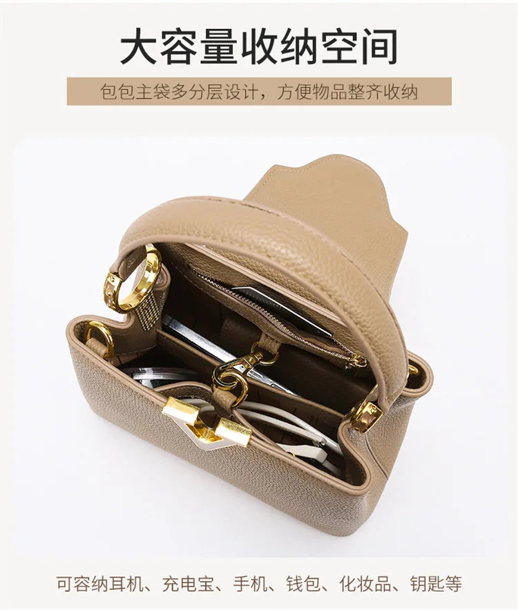 Handbag for women 2025 new fashion versatile bucket bag, high-end women's bag, commuting crossbody bag, women's bag