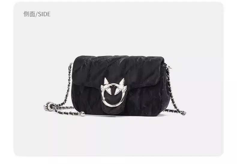 2025 New Women's Bag Light Luxury Small Fragrant Style Fashion Commuter Bag Single Shoulder Crossbody Bag High Quality Texture