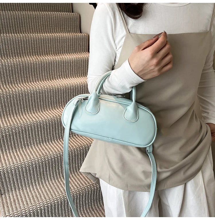 2025 New Women's Luxury Minimalist Baguette Bag - Artistic Crossbody & Handheld Purse with Clean Lines Design