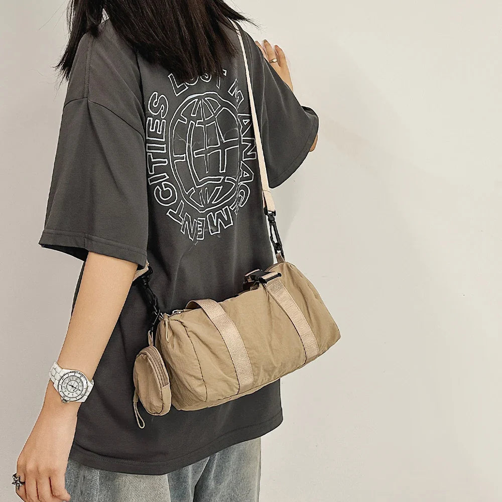 Bag for Women, Large Capacity 2025 New Versatile Casual Crossbody Bag, Simple Handheld Commuting Pillow Bag