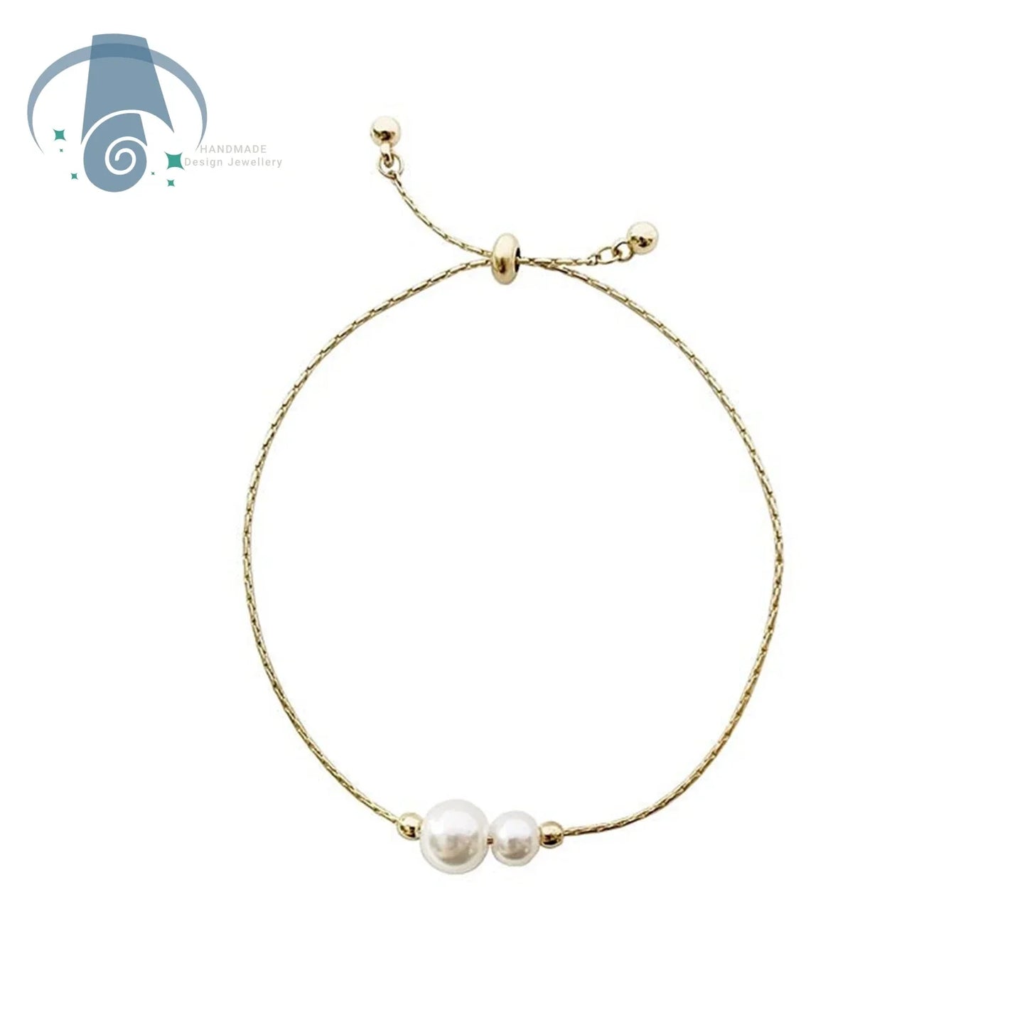 Elegant Minimalist Pearl Ring for Women Adjustable Open Band Simple Dainty Pinky Ring Luxury Trendy Stackable Jewelry Gift Idea