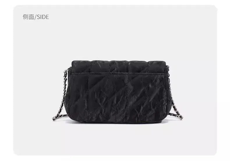 2025 New Women's Bag Light Luxury Small Fragrant Style Fashion Commuter Bag Single Shoulder Crossbody Bag High Quality Texture