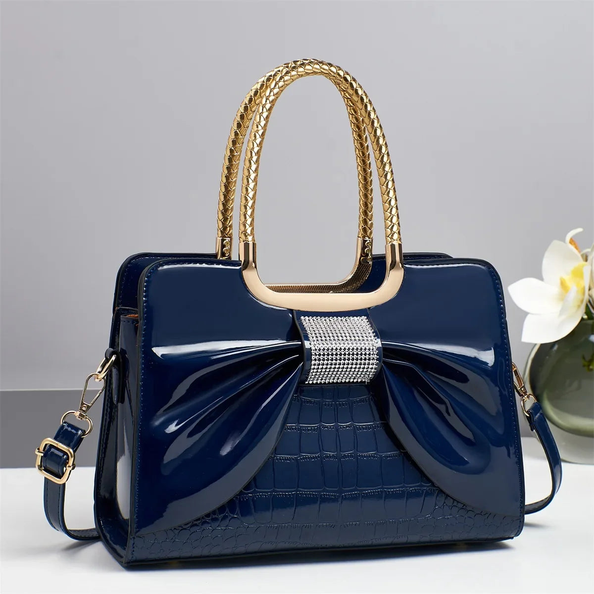 New 2025 Women's Sweet Bow Handbag - Stylish Minimalist, Versatile Commuting & Casual, Shoulder/Crossbody