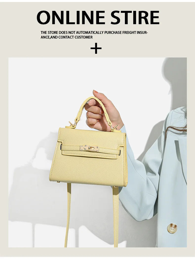 Bag for Women 2025 New Trendy Handheld Small Square Bag Retro Fashion Luxury Single Shoulder Crossbody Bag Commuter Bag