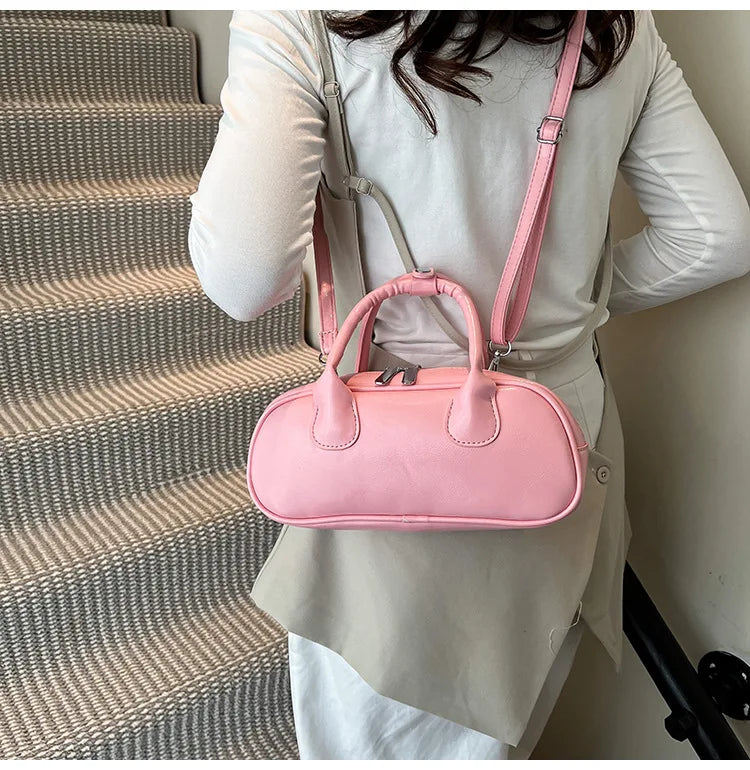 2025 New Women's Luxury Minimalist Baguette Bag - Artistic Crossbody & Handheld Purse with Clean Lines Design
