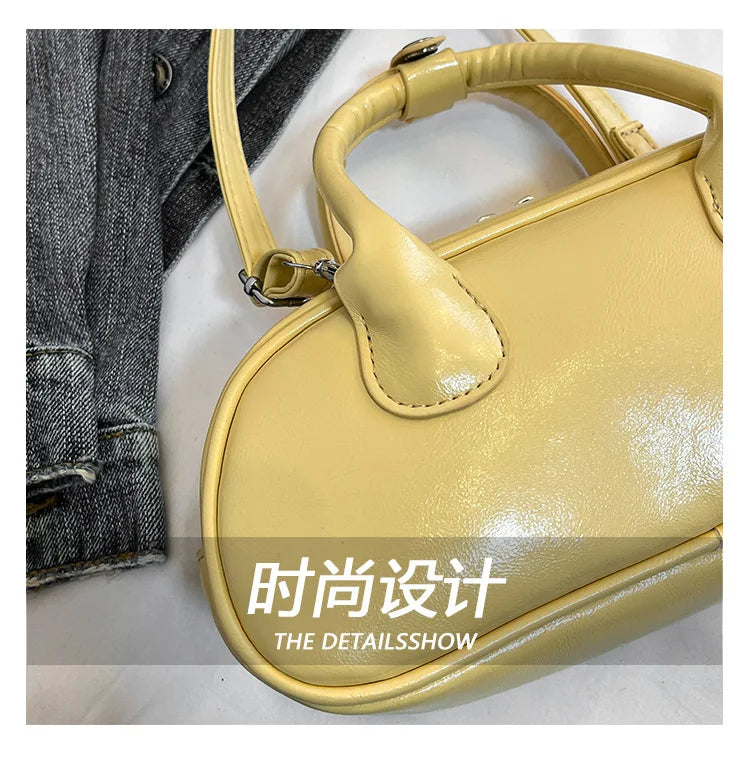 2025 New Women's Luxury Minimalist Baguette Bag - Artistic Crossbody & Handheld Purse with Clean Lines Design