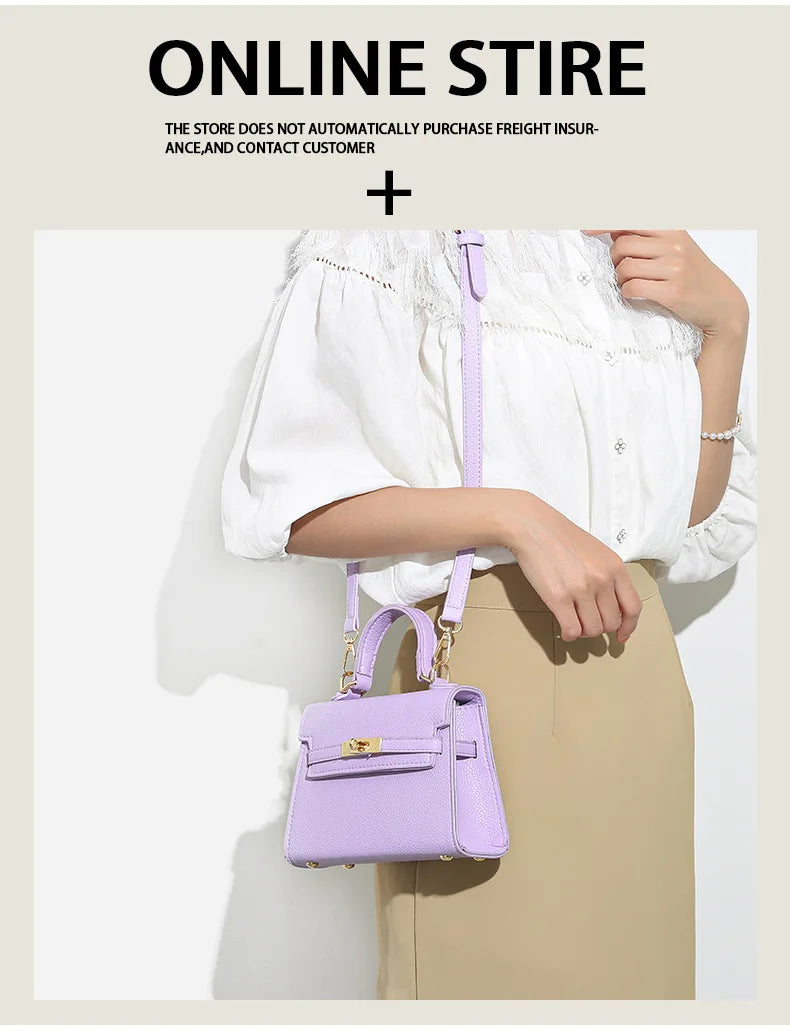 Bag for Women 2025 New Trendy Handheld Small Square Bag Retro Fashion Luxury Single Shoulder Crossbody Bag Commuter Bag