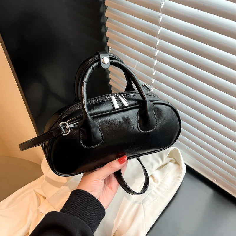 2025 New Women's Luxury Minimalist Baguette Bag - Artistic Crossbody & Handheld Purse with Clean Lines Design