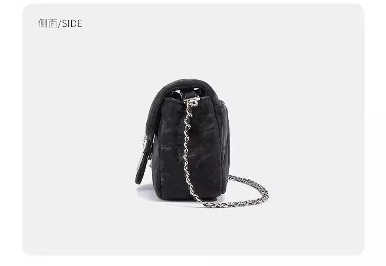 2025 New Women's Bag Light Luxury Small Fragrant Style Fashion Commuter Bag Single Shoulder Crossbody Bag High Quality Texture