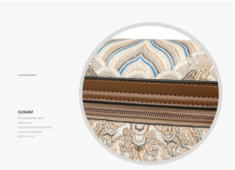 Bags for Women 2025 New Crossbody Bag Women's Bag Printed Fashion Middle-Aged Mother Bag Versatile Shoulder Bag Commuter Bag