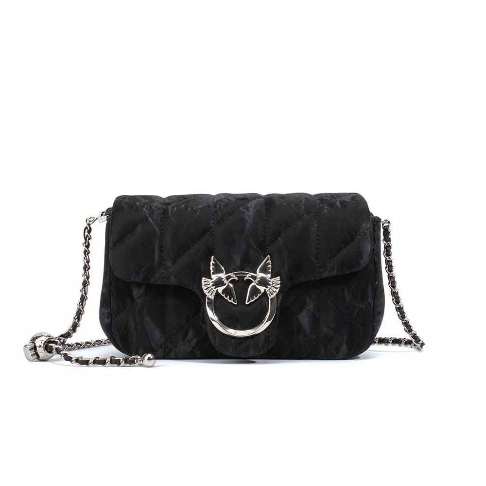 2025 New Women's Bag Light Luxury Small Fragrant Style Fashion Commuter Bag Single Shoulder Crossbody Bag High Quality Texture