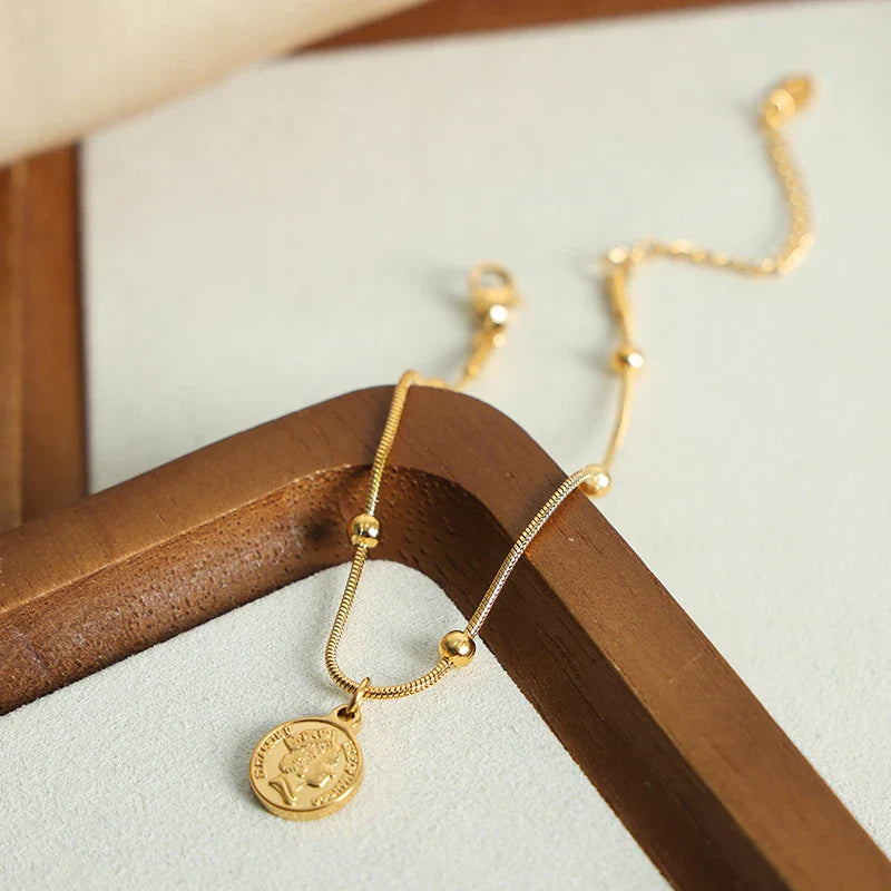 Trendy Chain Bracelet For Women Gold Color Link Chain Bangle Female Fashion Jewelry Gift