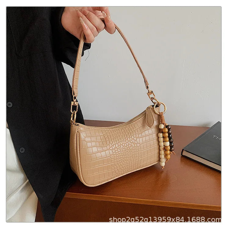 2025 New - arrival Women's Bag - Fashionable, Versatile, Retro - casual, Crossbody, Underarm, High - quality Handbag