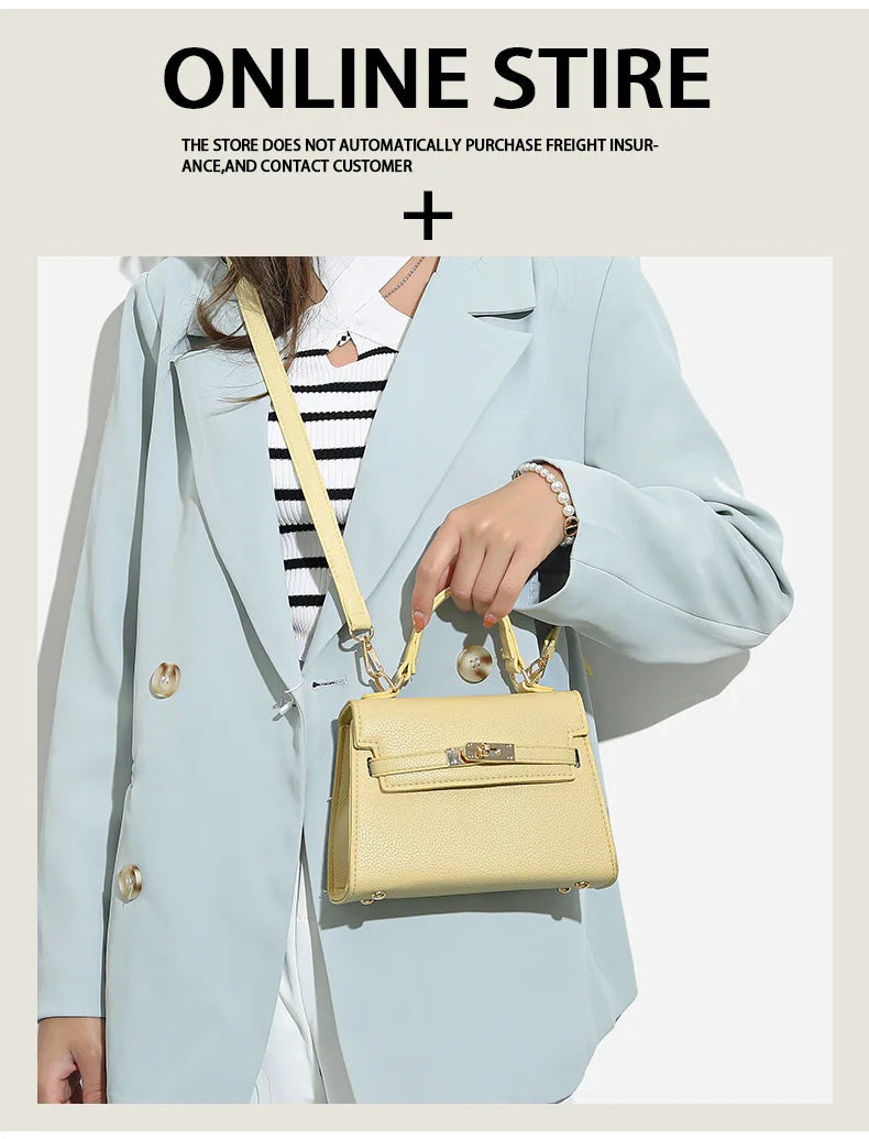Bag for Women 2025 New Trendy Handheld Small Square Bag Retro Fashion Luxury Single Shoulder Crossbody Bag Commuter Bag