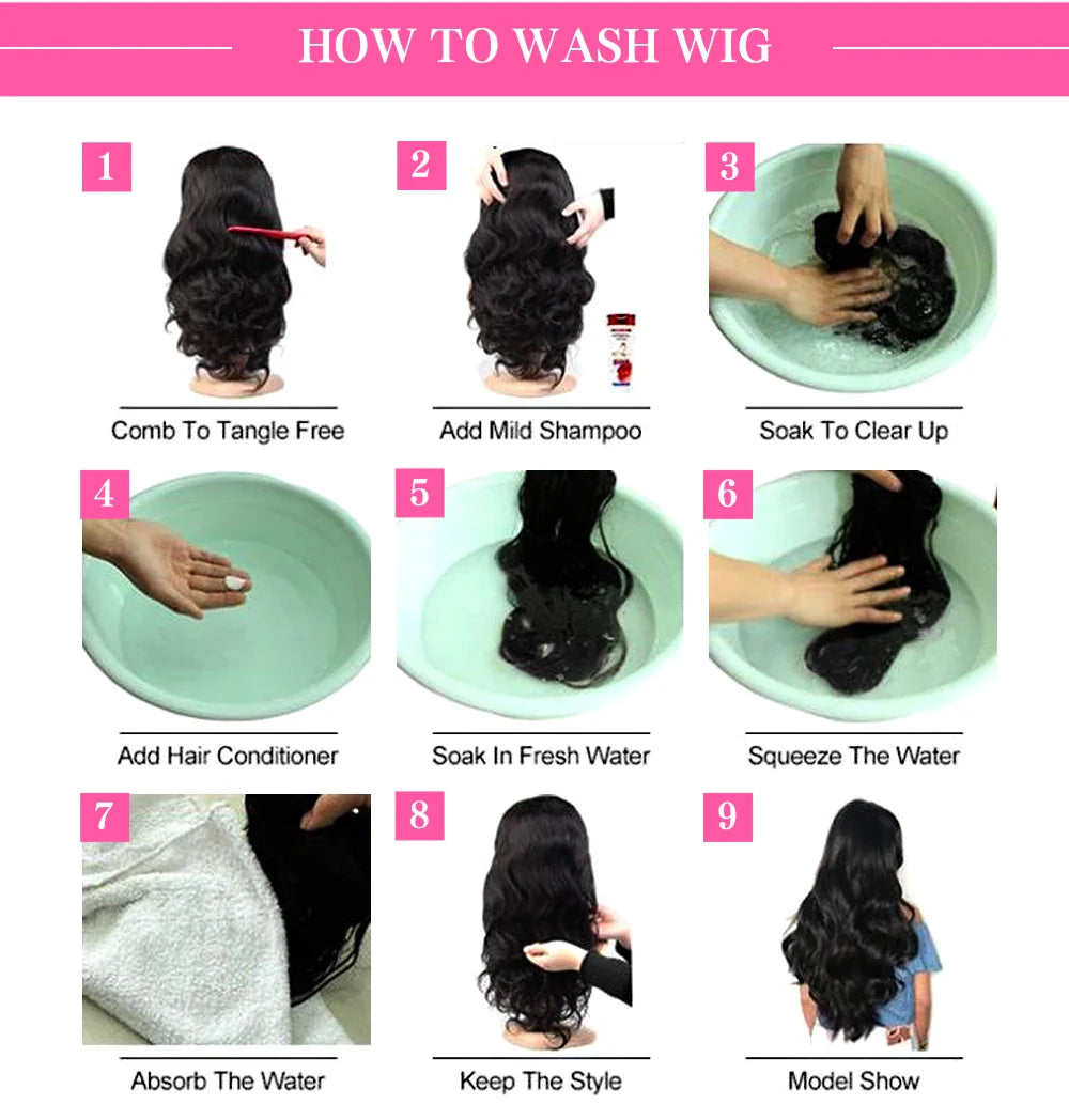Deep Curly Wave Short Bob Wigs Brazilian 100% Human Hair 13x4 Lace Front Wigs 4x4 Lace Closure Curly Wigs For Women 200% Density