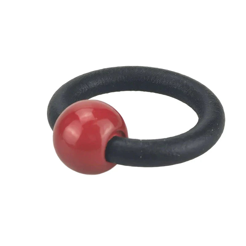 UKEBAY NEW Pearl Rings For Women Ring Finger Multicolor Rope Rubber Jewelry Handmade Pearl Jewellery Round Ring Elasticity Chain