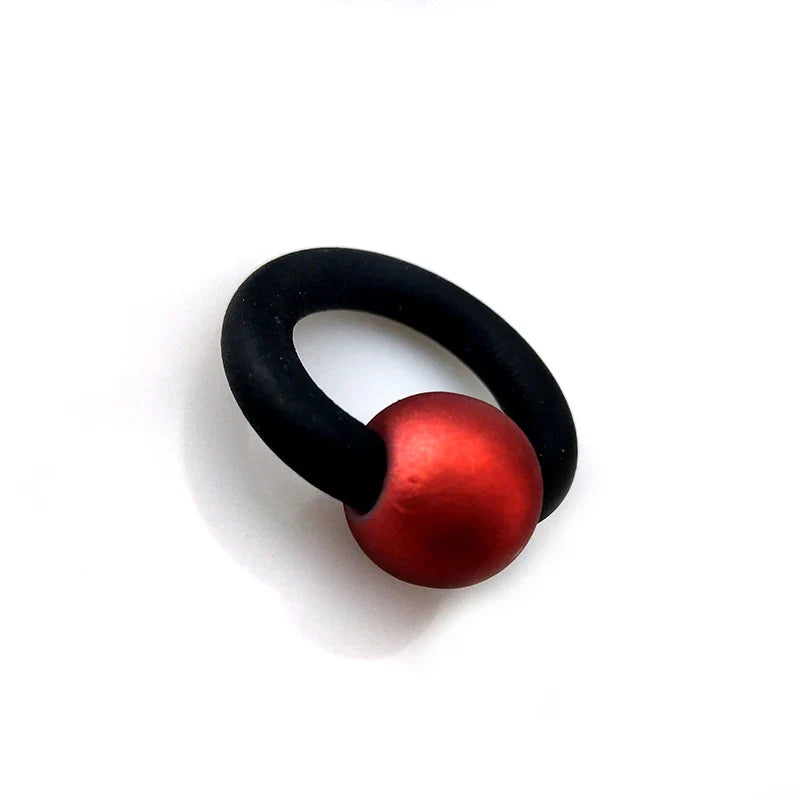UKEBAY NEW Pearl Rings For Women Ring Finger Multicolor Rope Rubber Jewelry Handmade Pearl Jewellery Round Ring Elasticity Chain