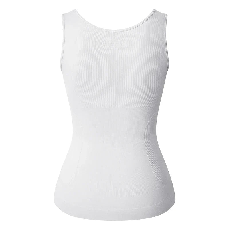 Tank Tops for Women with Built in Bra Shelf Bra Casual Wide Strap Basic Camisole Sleeveless Top Shaper with Removable Bra