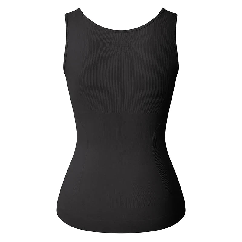 Tank Tops for Women with Built in Bra Shelf Bra Casual Wide Strap Basic Camisole Sleeveless Top Shaper with Removable Bra