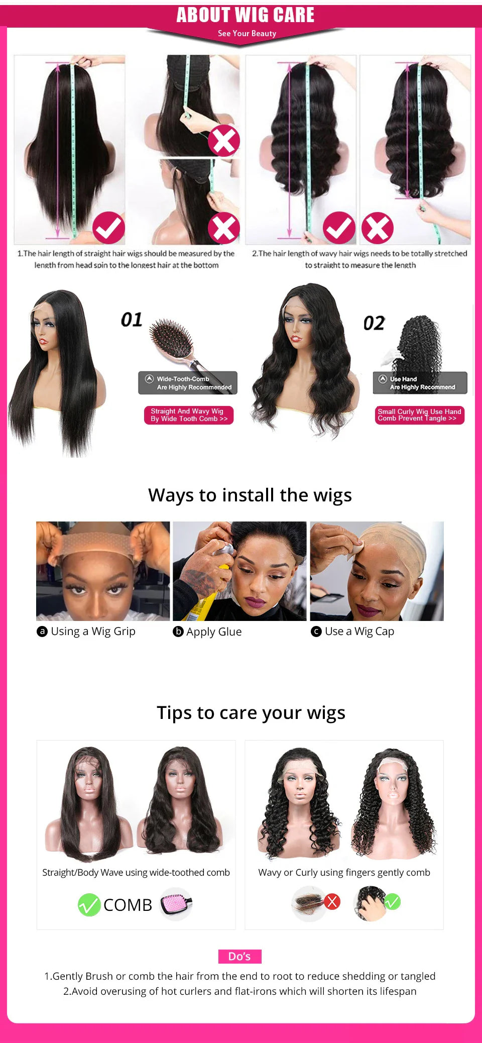 Straight U Part Wig Human Hair No Leave Out No Glue Brazilian Glueless Bone Straight Human Hair Wigs for Women 180% Density