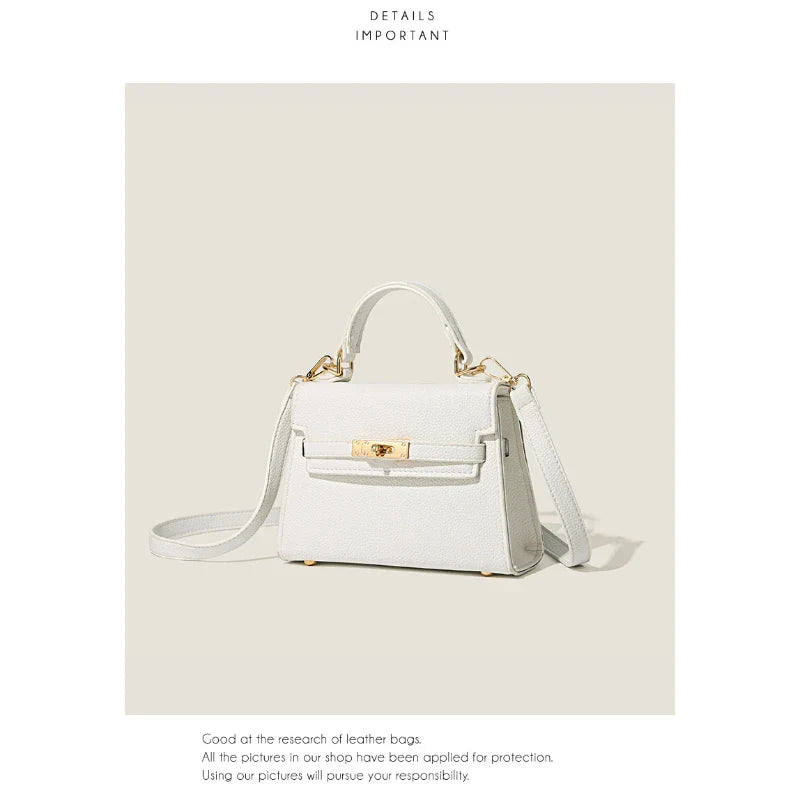 Bag for Women 2025 New Trendy Handheld Small Square Bag Retro Fashion Luxury Single Shoulder Crossbody Bag Commuter Bag