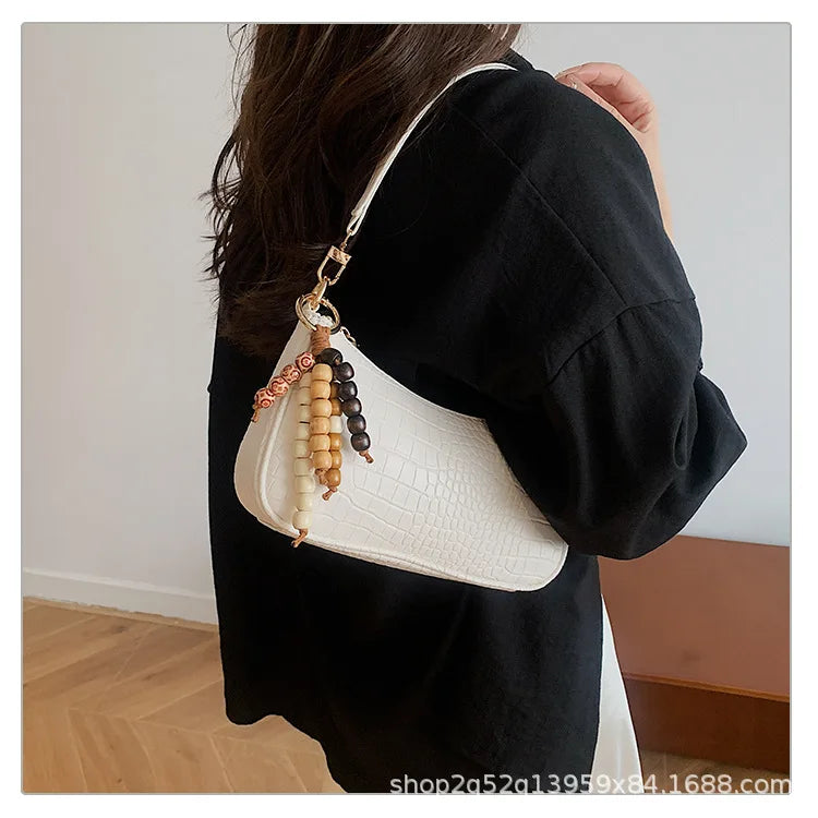 2025 New - arrival Women's Bag - Fashionable, Versatile, Retro - casual, Crossbody, Underarm, High - quality Handbag