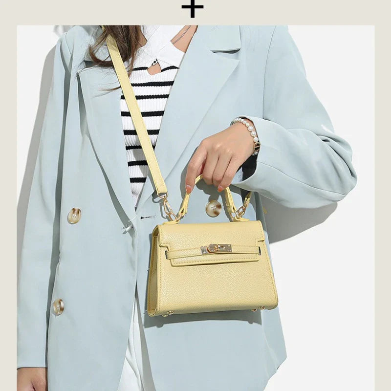 Bag for Women 2025 New Trendy Handheld Small Square Bag Retro Fashion Luxury Single Shoulder Crossbody Bag Commuter Bag