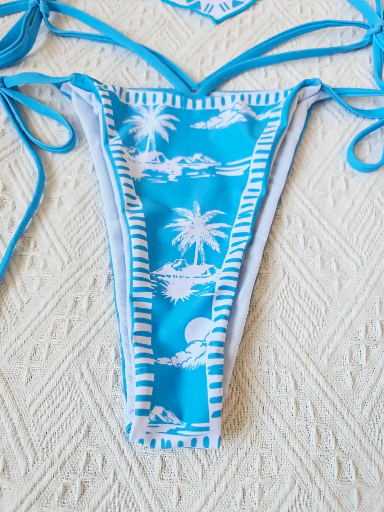 Sexy Tankini Women's Swimwear, European And American Summer New Style, Beach Vacation Split Swimsuit Two-piece Set