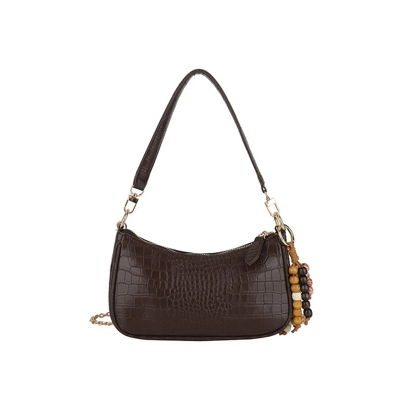 2025 New - arrival Women's Bag - Fashionable, Versatile, Retro - casual, Crossbody, Underarm, High - quality Handbag