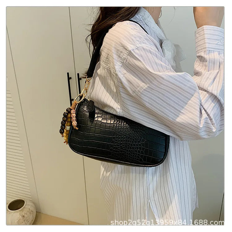 2025 New - arrival Women's Bag - Fashionable, Versatile, Retro - casual, Crossbody, Underarm, High - quality Handbag