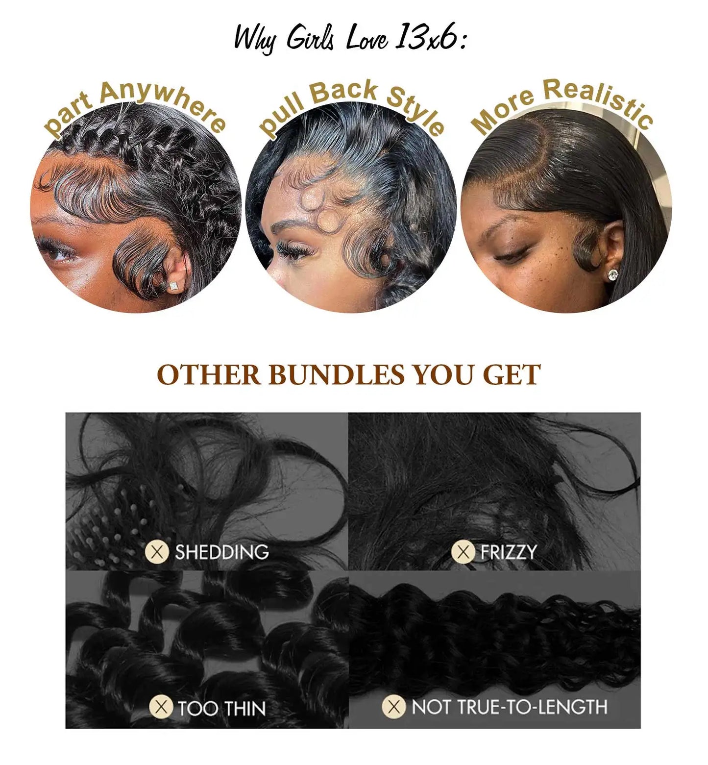 Straight Human Hair Wigs 13x6 HD Lace Front Wigs Human Hair For Women 13X4 Bone Straight Human Hair 250%Density Pre Plucked Hai