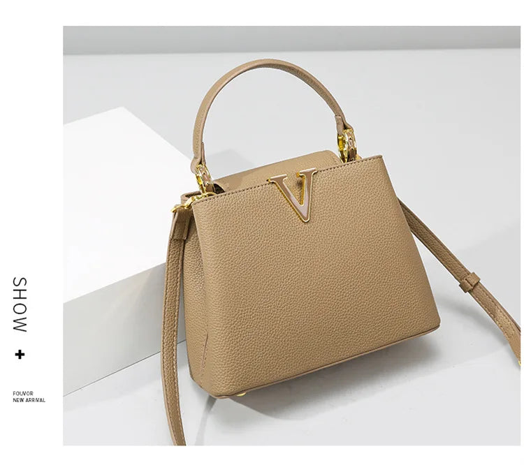 Handbag for women 2025 new fashion versatile bucket bag, high-end women's bag, commuting crossbody bag, women's bag
