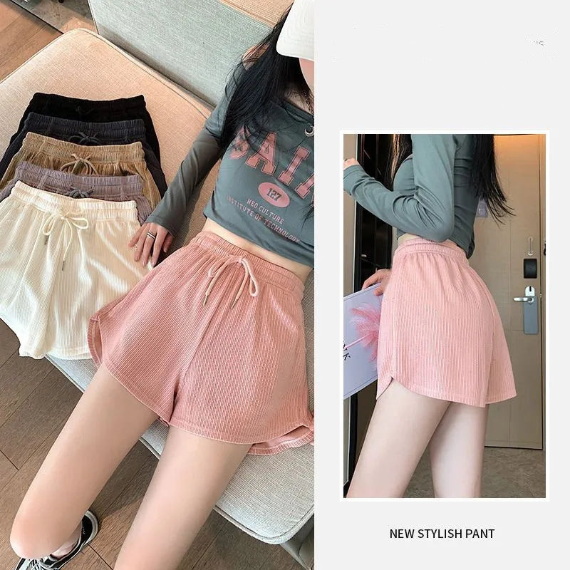 Summer Sexy Bottoms Ladies Girl Shorts Streetwear Female Women Fitness Joggers Sports Running Breathable Plus Size Short Pants