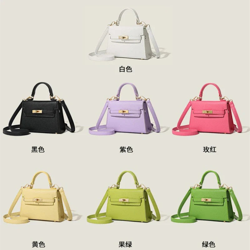 Bag for Women 2025 New Trendy Handheld Small Square Bag Retro Fashion Luxury Single Shoulder Crossbody Bag Commuter Bag