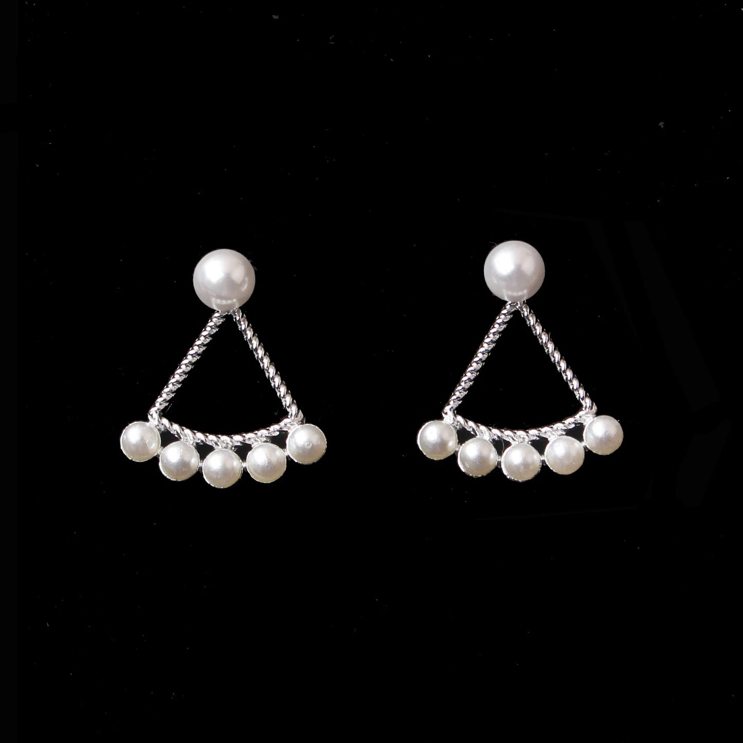 Luxury Crystal Flower Drop Dangle Earrings for Women Fashion Statement Wedding Ear Jewelry Accessory Pearl Party Wholesale