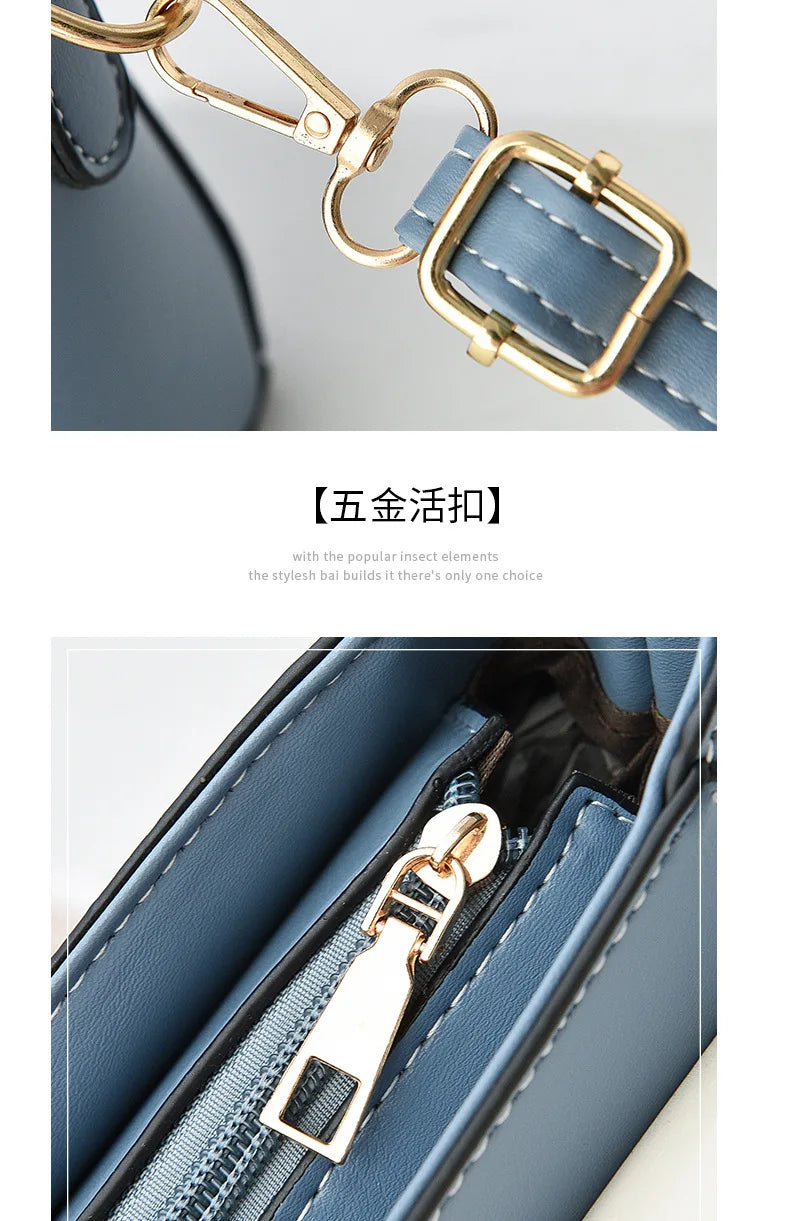 Bag Women 2025 Spring and Summer New One Shoulder Crossbody Small Square Bag Fresh and Sweet Versatile