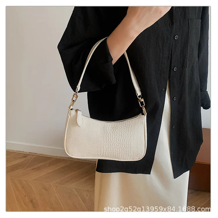 2025 New - arrival Women's Bag - Fashionable, Versatile, Retro - casual, Crossbody, Underarm, High - quality Handbag