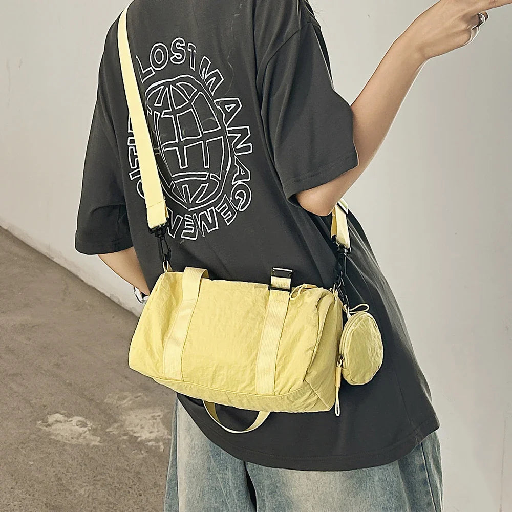 Bag for Women, Large Capacity 2025 New Versatile Casual Crossbody Bag, Simple Handheld Commuting Pillow Bag