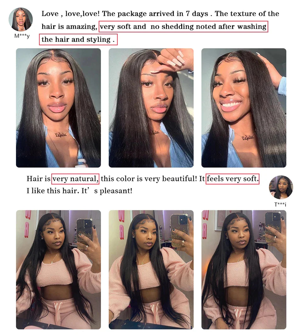Straight U Part Wig Human Hair No Leave Out No Glue Brazilian Glueless Bone Straight Human Hair Wigs for Women 180% Density