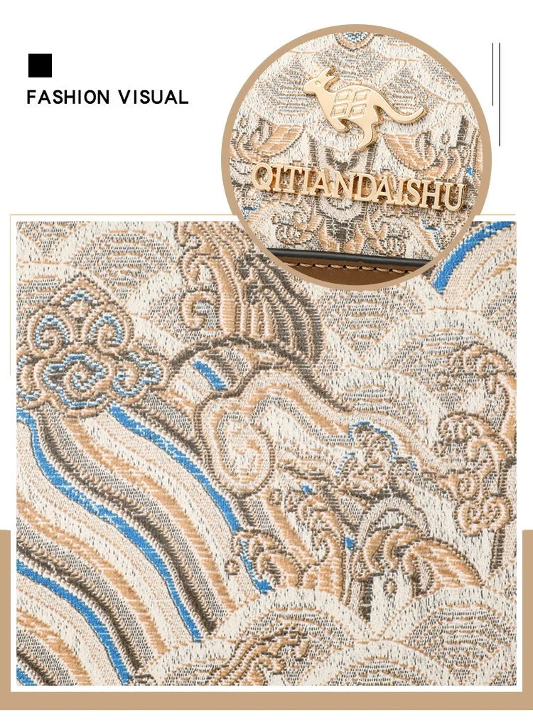 Bags for Women 2025 New Crossbody Bag Women's Bag Printed Fashion Middle-Aged Mother Bag Versatile Shoulder Bag Commuter Bag