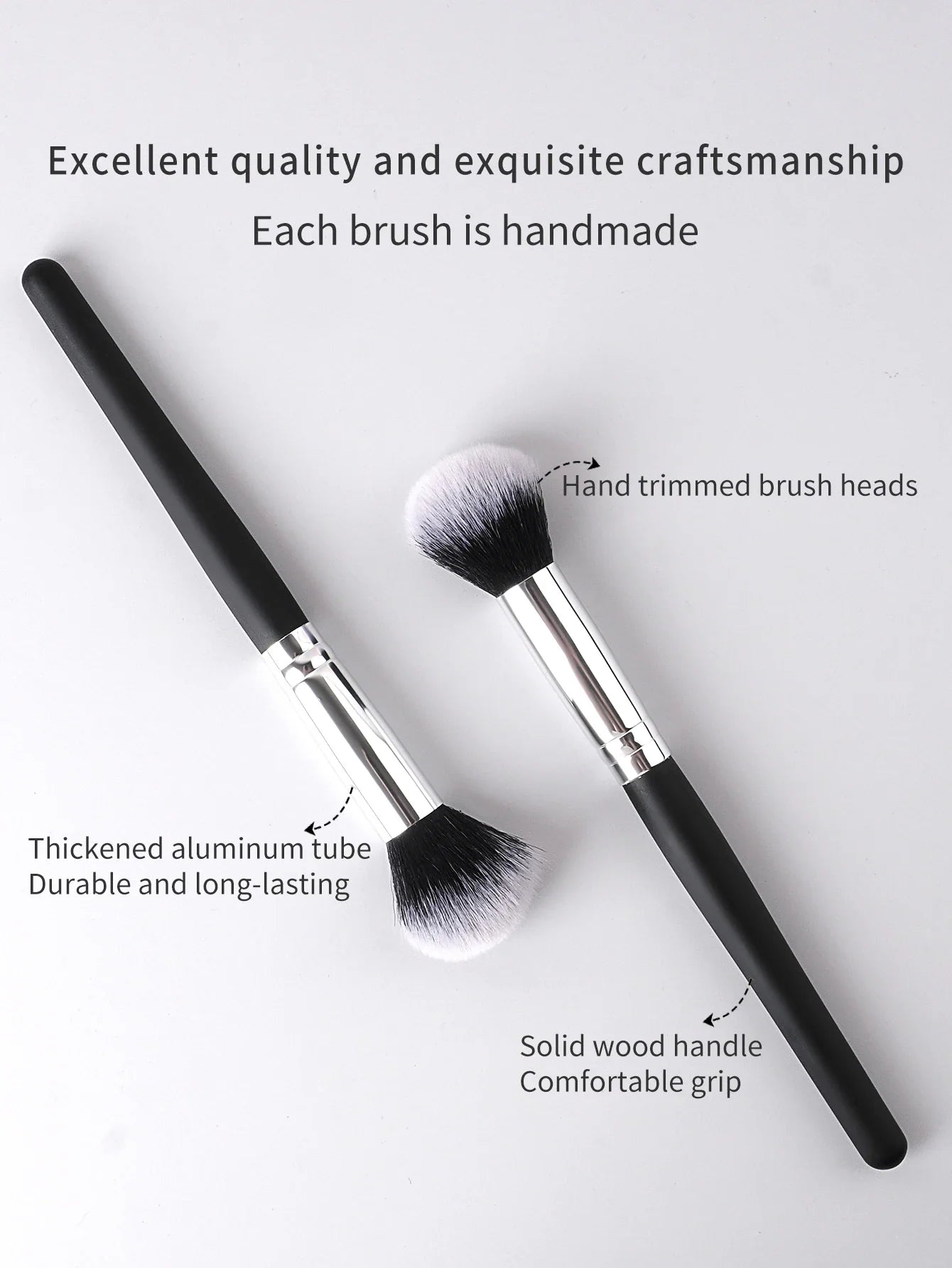 Makeup Brushes Foundation Loose Powder Concealer Blending Blush Brush Professional Cosmetic Beauty Makeup Tool