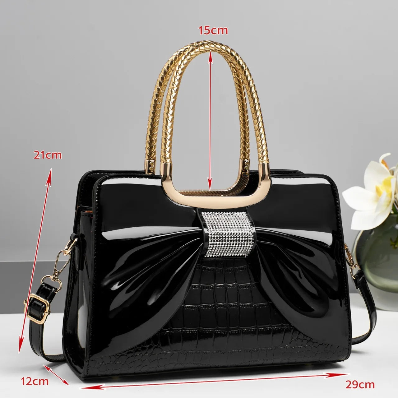 New 2025 Women's Sweet Bow Handbag - Stylish Minimalist, Versatile Commuting & Casual, Shoulder/Crossbody